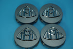 ☑️ Mercedes Benz Maybach Wheel Center Hub Cap MATT DARK GRAY 4 PCS 75mm NEW