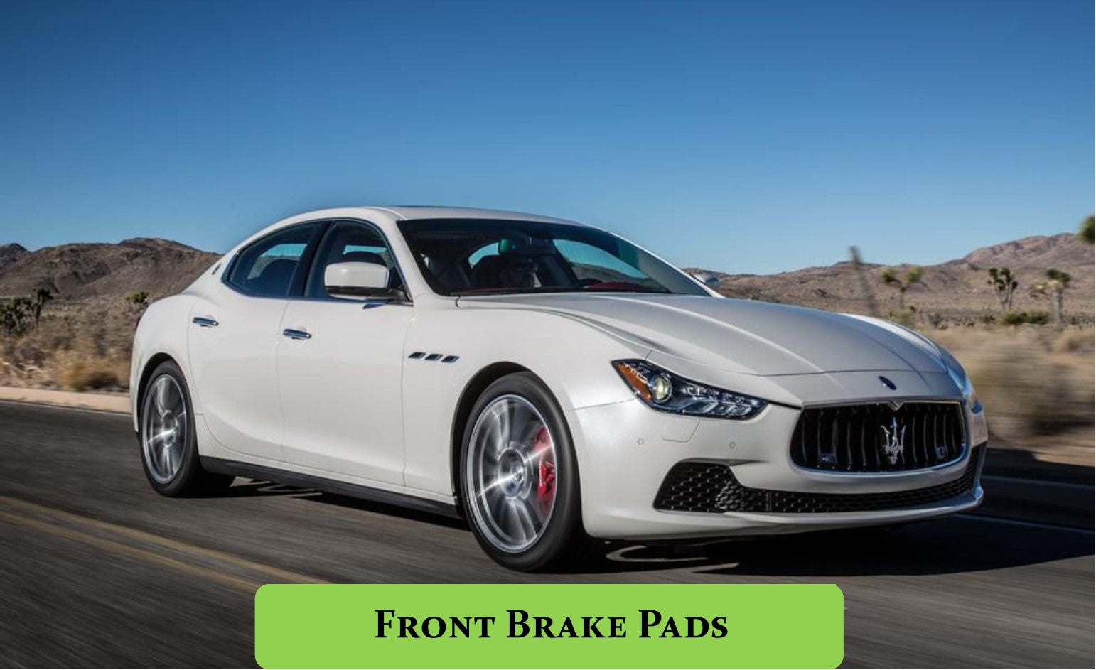 Maserati Front Brake: Ghibli V6